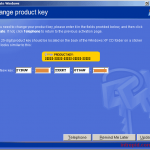 Windows XP Key degistirmek